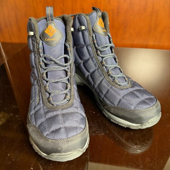 Columbia Men\'s Firecamp Boots Navy/Black Sz 11.5 NWOT main image 5